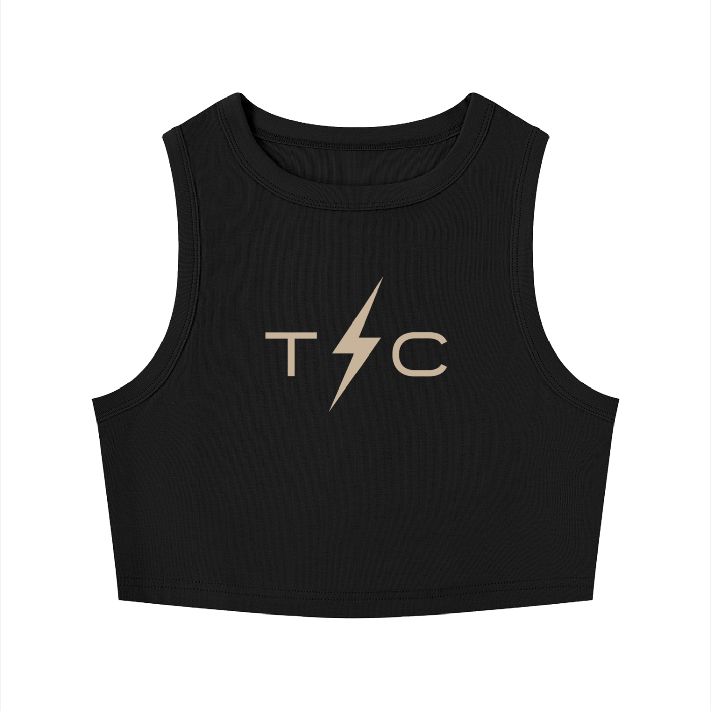 Women's Tight Crewneck Crop Tank Top