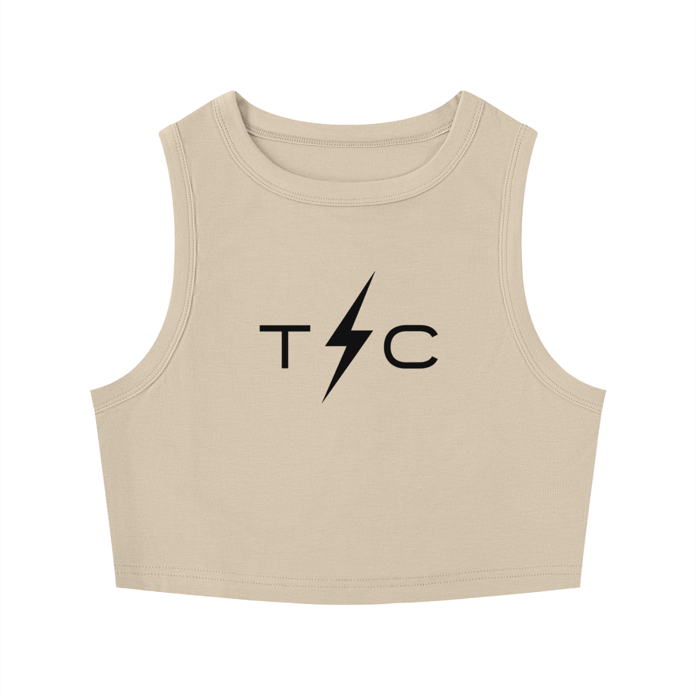 Women's Tight Crewneck Crop Tank Top