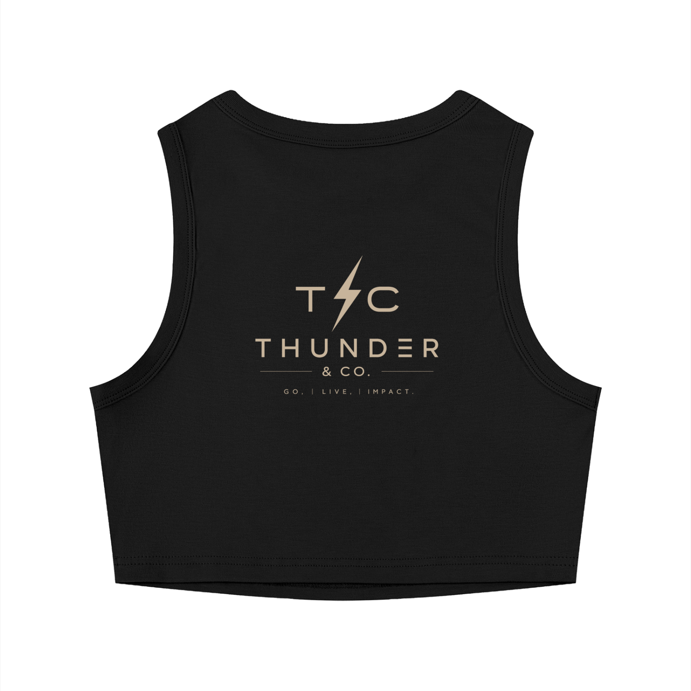 Women's Tight Crewneck Crop Tank Top